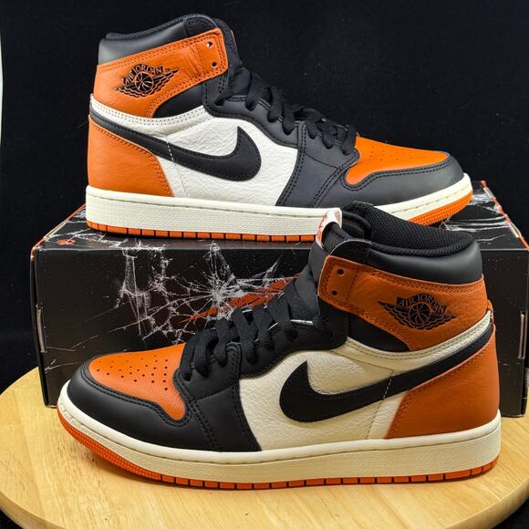 Men's Air Jordan 1 Retro High OG Shattered Backboard 2025 DZ5485-008 Size 9.5 - Picture 1 of 9
